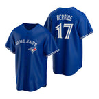 Toronto Blue Jays #17 Jose Berrios Royal FEDASGOGE Alternate Cool Base Jersey