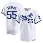 Kansas City Royals #55 Cole Ragans Player White FEDASGOGE Alt Limited Home Stitched Jerseys