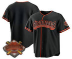 San Francisco Giants Blank Black FEDASGOGE 2026 Alternate Stadium Stitched Jersey