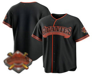 San Francisco Giants Blank Black FEDASGOGE 2026 Alternate Stadium Stitched Jersey