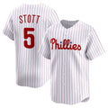 Philadelphia Phillies #5 Bryson Stott White FEDASGOGE Home Limited Player Jersey