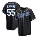 Kansas City Royals #55 Cole Ragans Player Black FEDASGOGE Carbon Fashion Home Game Stitched Jerseys