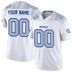 Custom B.Bills Active Player White FEDASGOGE 2025 F.U.S.E. ¡°Rivalries¡± Vapor Untouchable Limited Stitched Jersey