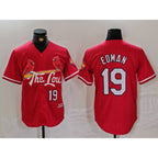 St. Louis Cardinals #19 Tommy Edman Red FEDASGOGE 2024 City Connect Stitched Jersey