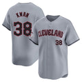 Cleveland Guardians #38 Steven Kwan Player Gray FEDASGOGE Road Limited Home Stitched Jerseys