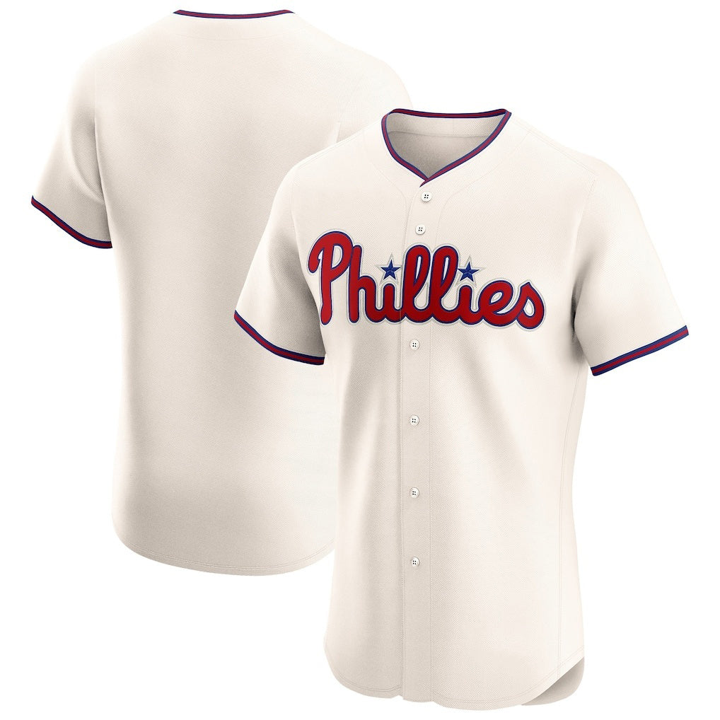 Philadelphia Phillies Cream FEDASGOGE Alternate Elite Jersey