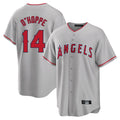 Los Angeles Angels #14 Logan O'Hoppe Player Gray FEDASGOGE Home Game Stitched Jerseys