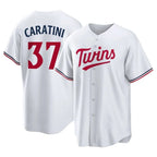 Minnesota Twins #37 Victor Caratini Player White FEDASGOGEHome Game Stitched Jerseys