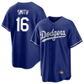 Los Angeles Dodgers #16 Will Smith Player Royal FEDASGOGE Game Stitched Jerseys