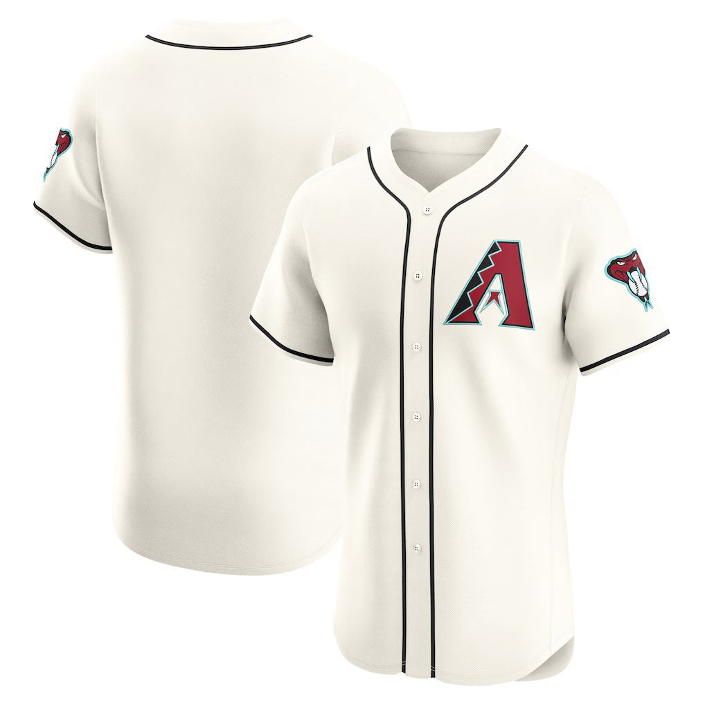 Arizona Diamondbacks Cream FEDASGOGE Elite Jersey