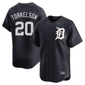 Detroit Tigers #20 Spencer Torkelson Player Navy FEDASGOGE Home Limited Game Stitched Jerseys