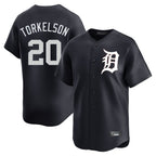 Detroit Tigers #20 Spencer Torkelson Player Navy FEDASGOGE Home Limited Game Stitched Jerseys