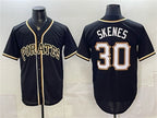Pittsburgh Pirates #30 Paul Skenes 2026 Fashion Black FEDASGOGE Out Stitched Jersey