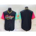 San Diego Padres Blank Black FEDASGOGE 2022 City Connect Cool Base Stitched Jersey