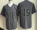 New York Mets #19 Bo Bichette Gray FEDASGOGE City Connect Limited Jersey