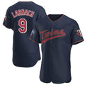 Minnesota Twins #9 Trevor Larnach Player Navy FEDASGOGE60th Home Limited Elite Stitched Jerseys