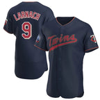 Minnesota Twins #9 Trevor Larnach Player Navy FEDASGOGE60th Home Limited Elite Stitched Jerseys