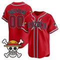 Custom Arizona Diamondbacks x One Piece Red FEDASGOGE Vapor Premier Limited Jersey - Stitched