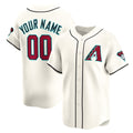 Custom Arizona Diamondbacks Cream FEDASGOGE Home Limited Jersey