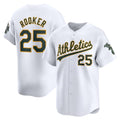 Oakland Athletics #25 Brent Rooker White FEDASGOGE Home Limited Player Jersey