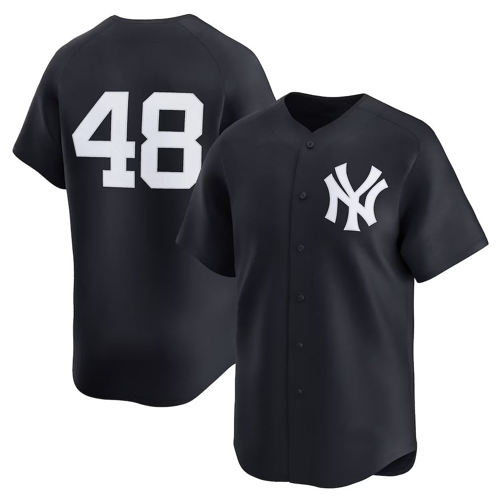 New York Yankees #48 Paul Goldschmidt Navy FEDASGOGE Alternate 2 Limited Jersey