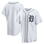 Detroit Tigers White FEDASGOGE Home Replica Team Jersey
