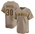 San Diego Padres #30 Gavin Sheets Tan FEDASGOGE 2026 Alternate Limited Stitched Jersey