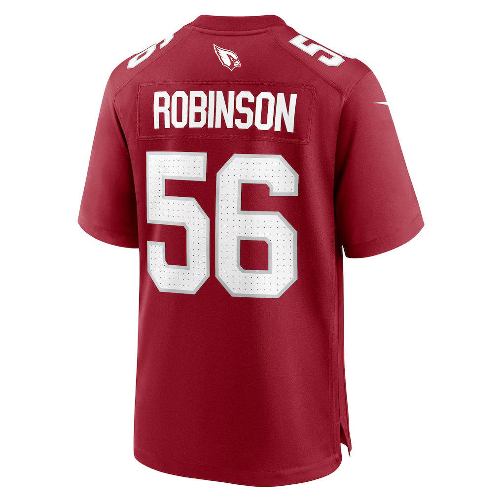 A.Cardinals #56 Darius Robinson Cardinal FEDASGOGE Player Game Jersey
