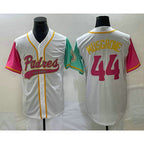 San Diego Padres #44 Joe Musgrove White FEDASGOGE NEW 2023 City Connect Cool Base Stitched Jersey 2