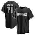 Arizona Diamondbacks #14 Gabriel Moreno Player Black FEDASGOGE Game Home Stitched Jerseys