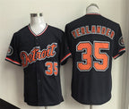 Detroit Tigers #35 Justin Verlander Black FEDASGOGE 2026 Cool Base Stitched Jersey