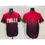 Philadelphia Phillies Blank Red Black FEDASGOGE 2024 City Connect Limited Stitched Jersey