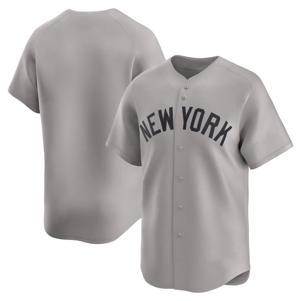 New York Yankees Gray FEDASGOGE Road Limited Jersey