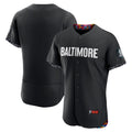 Baltimore Orioles Black FEDASGOGE City Connect Authentic Jersey