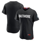 Baltimore Orioles Black FEDASGOGE City Connect Authentic Jersey