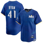 Minnesota Twins #41 Joe Ryan Player Royal FEDASGOGECity Connect Limited Home Stitched Jerseys