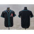 Arizona Diamondbacks Blank Black FEDASGOGE Cool Base Limited Stitched Jersey