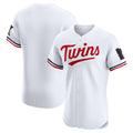 Minnesota Twins White FEDASGOGE Home Elite Jersey