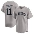 New York Yankees #11 Anthony Volpe Gray FEDASGOGE Away Limited Player Jersey