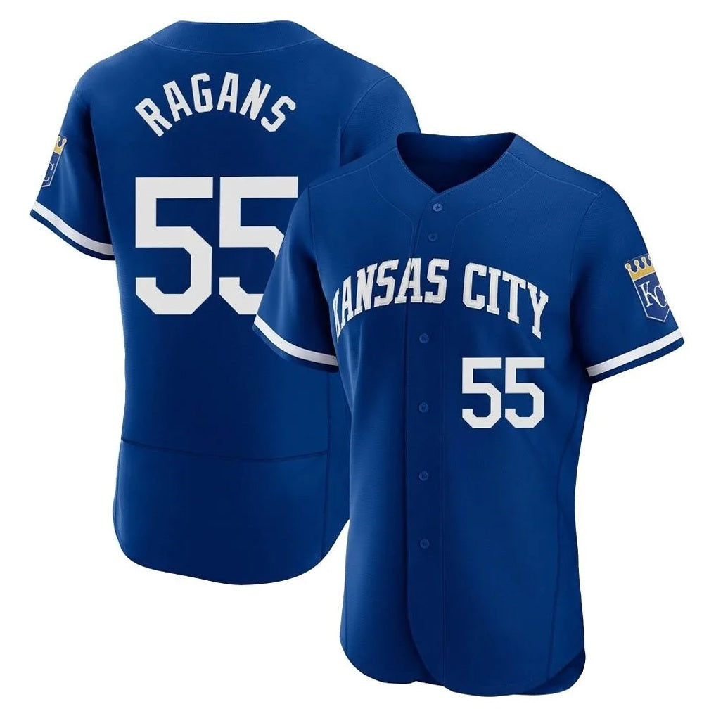 Kansas City Royals #55 Cole Ragans Player Royal FEDASGOGE City Connect Limited Elite Home Game Stitched Jerseys