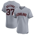 Cleveland Guardians #37 Travis Bazzana Player Gray FEDASGOGE Road Limited Elite Home Stitched Jerseys