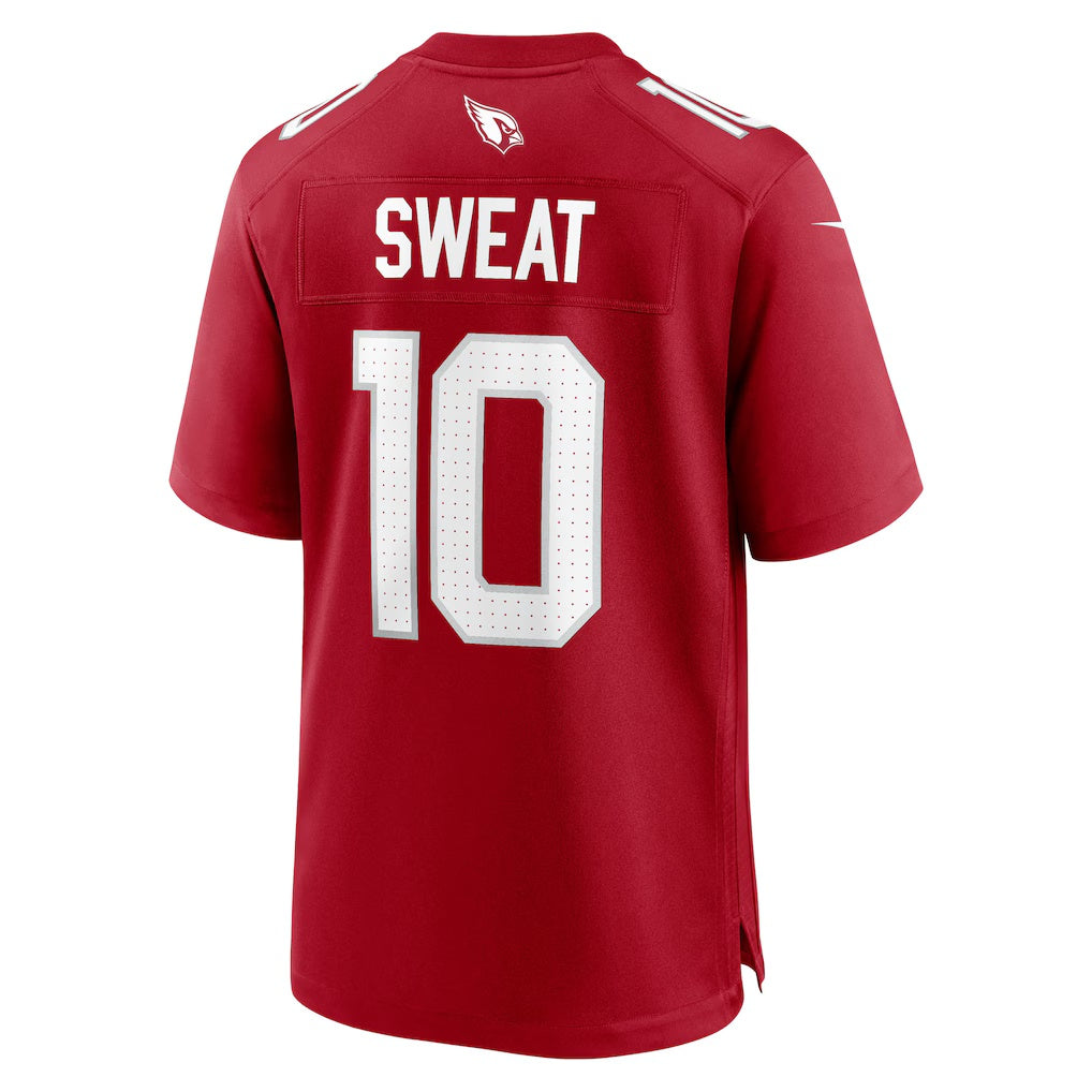 A.Cardinals #10 Josh Sweat Cardinal FEDASGOGE Game Player Jersey