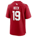 A.Cardinals #19 Carson Beck Cardinal FEDASGOGE Game Jersey