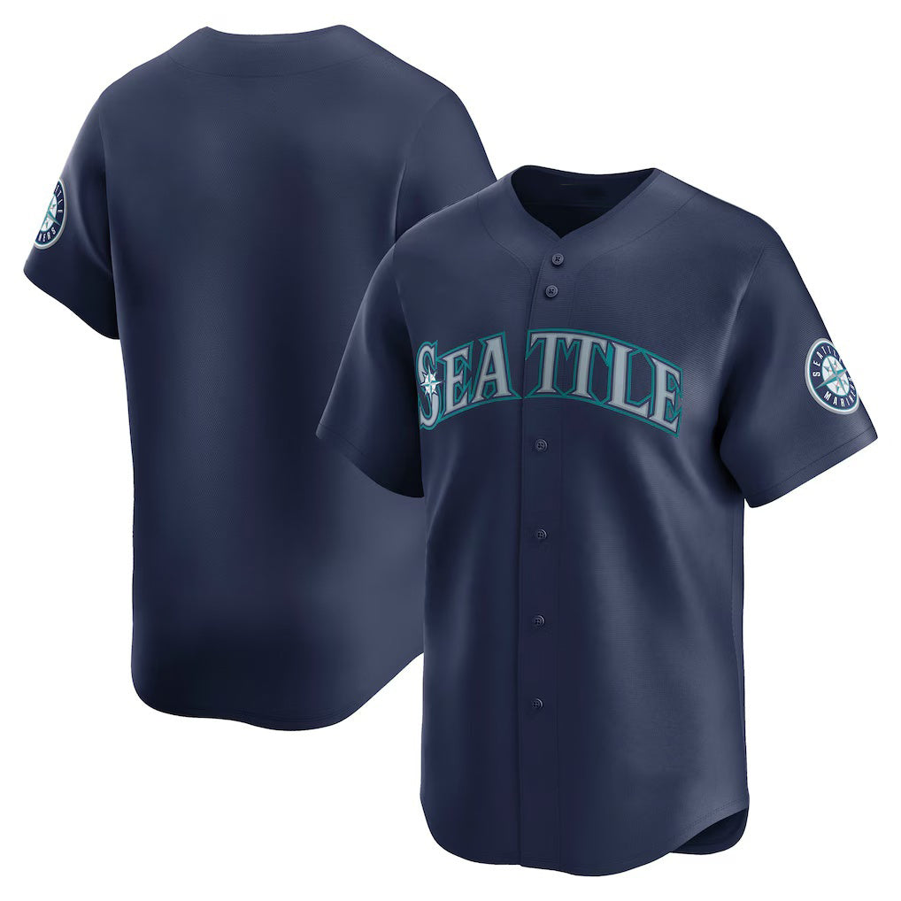 Seattle Mariners Navy FEDASGOGE Road Limited Jersey