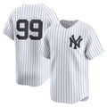 New York Yankees #99 Aaron Judge White FEDASGOGE Home Limited Player Jersey