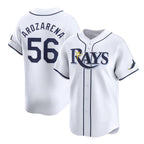 Tampa Bay Rays #56 Randy Arozarena White FEDASGOGE Home Limited Stitched Jersey