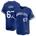 Kansas City Royals #67 Seth Lugo Player Royal FEDASGOGE Limited Home Stitched Jerseys