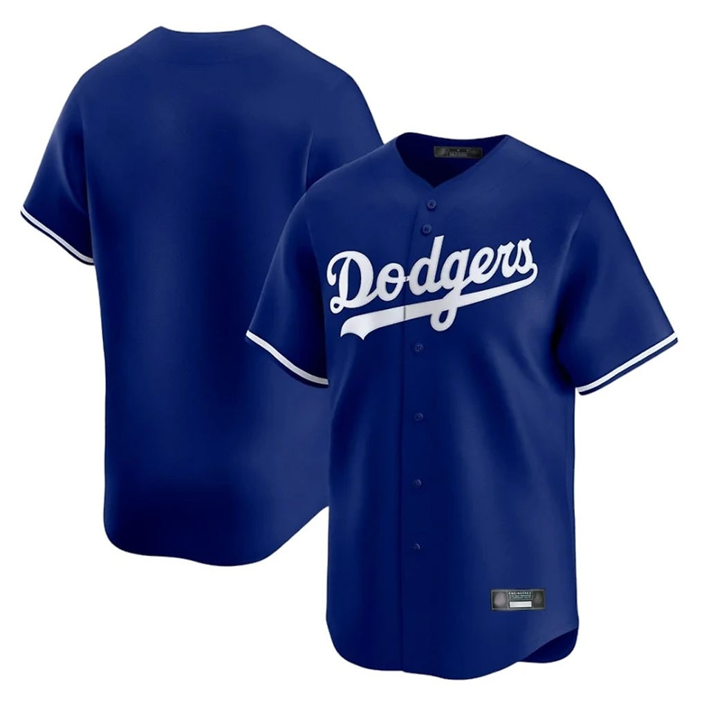 Los Angeles Dodgers Blank Player Royal FEDASGOGE Limited Home Stitched Jerseys