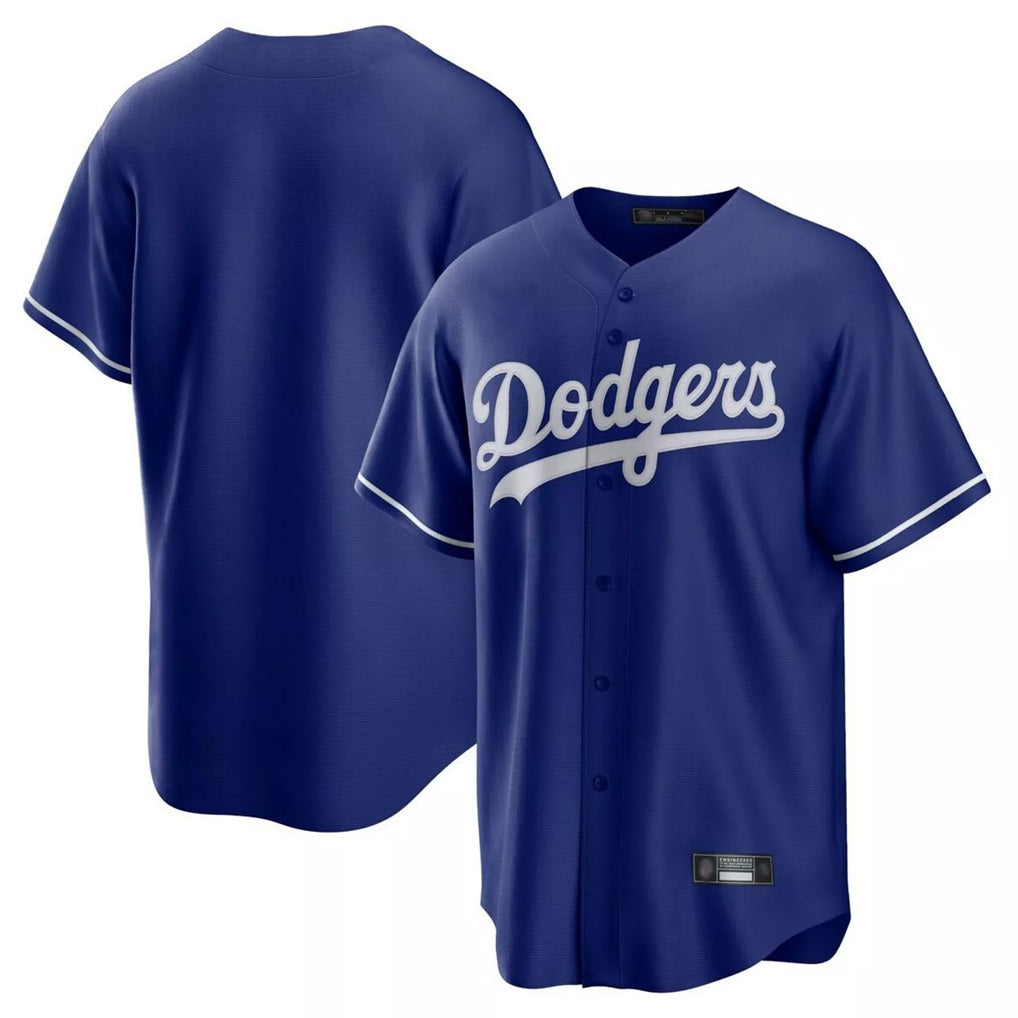Los Angeles Dodgers Blank Player Royal FEDASGOGE Game Home Stitched Jerseys