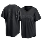 Kansas City Royals #6 Jonathan India Player Black FEDASGOGE Fashion Game Stitched Jerseys